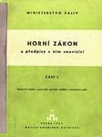 Horn zkon a pedpisy s nm souvisc (1957)